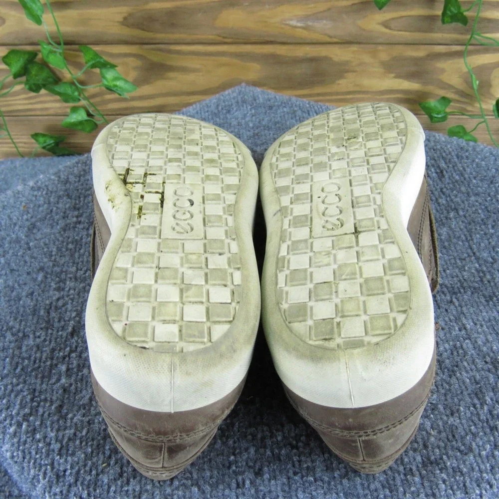 ECCO Leather Slip On Loafers Casual Comfort Walking Shoes Men's Size‎ 43